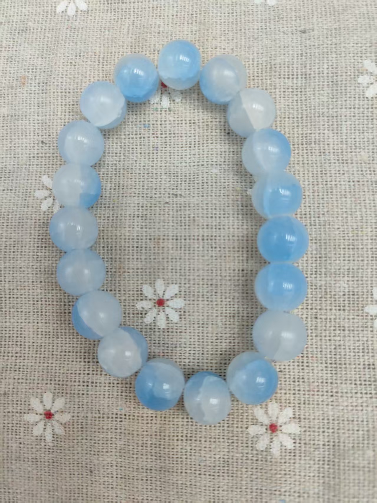 Gradient bracelet, ice-transparent dual-color bracelet, glass, soft plate around fingers, student bracelet wholesale, gift for best friend