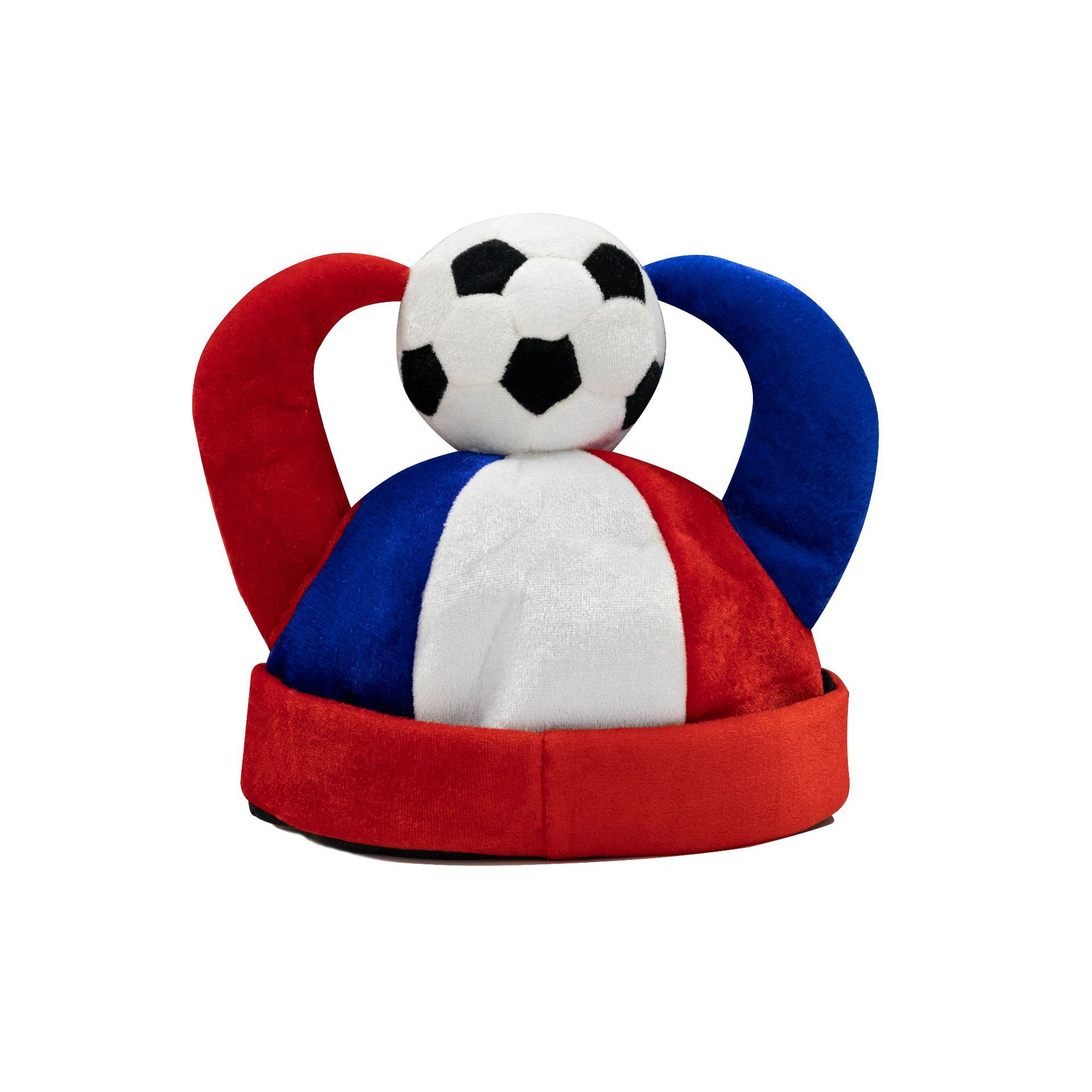 Chuangdong Flag 2026 World Cup Football Fan Velvet Hat, national Flag fan party hat, Cheering props, Carnival Hat Customization details Picture