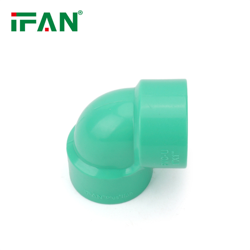 IFAN PVC Elbow Tee BST Thread Plumbing UPVC Pipe Fittings Specification image
