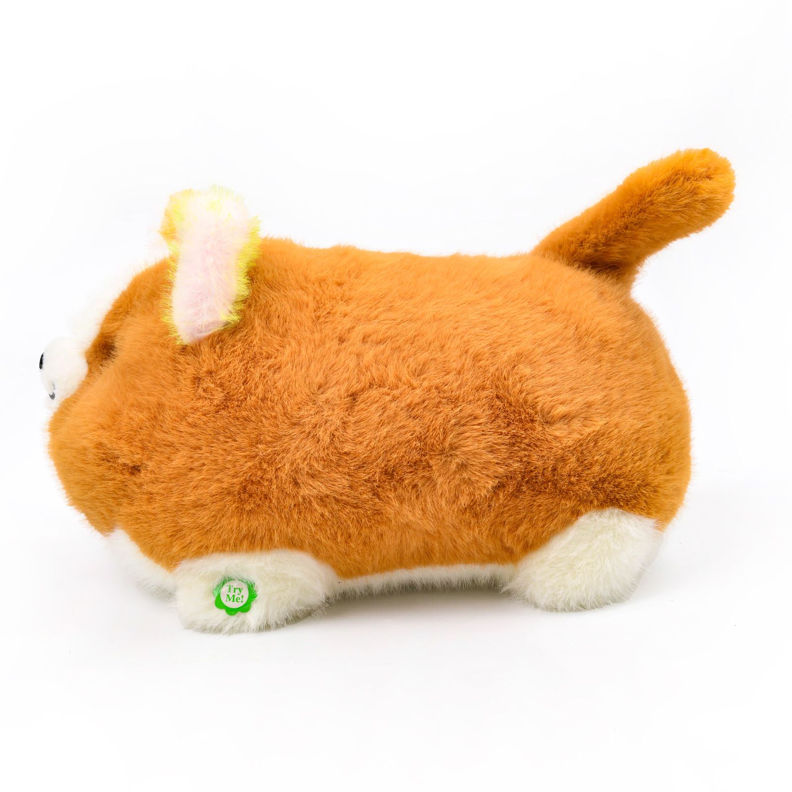 抱抱汪仿真猫咪电动毛绒公仔趣味 复读儿童玩具白底实物图