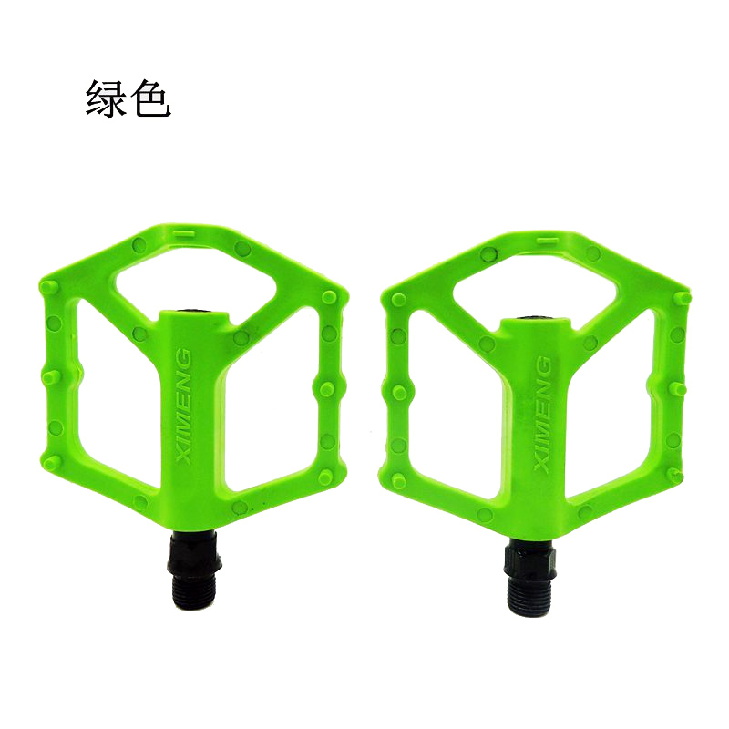 M26 nylon pedal, colored mountain bike, plastic pedal, bicycle pedal, nylon pedal Application Scenario