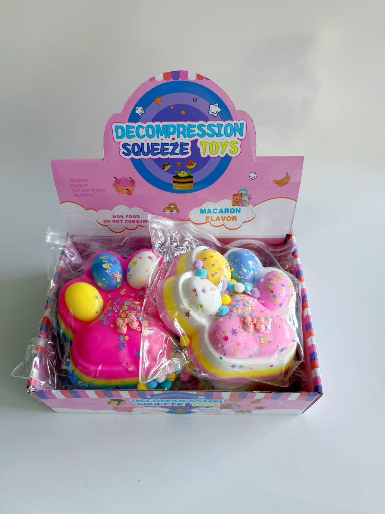 捏捏乐减压玩具史莱姆彩泥解压神器手工捏捏缓解压力创意趣味玩具