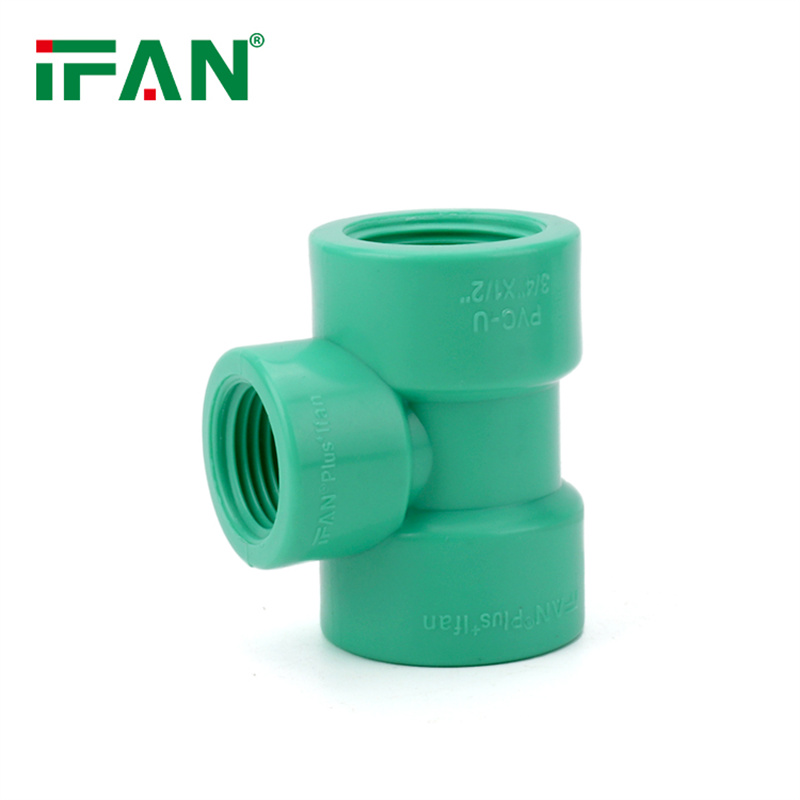IFAN PVC Pipe Fittings BST UPVC Thread Plumbing Elbow Tee Application Scenario
