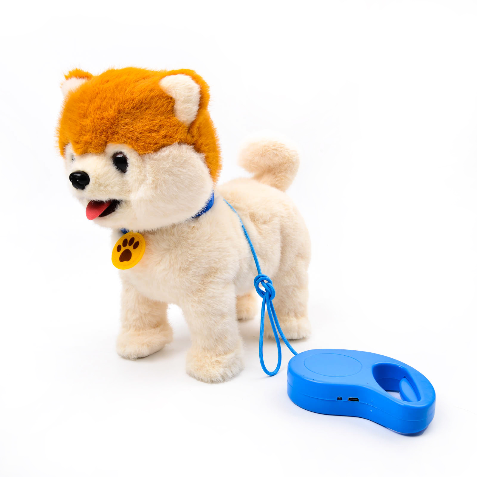 舔舔狗仿真电动玩具狗狗走路会叫汪旺学说话玩偶儿童电子毛绒宠物