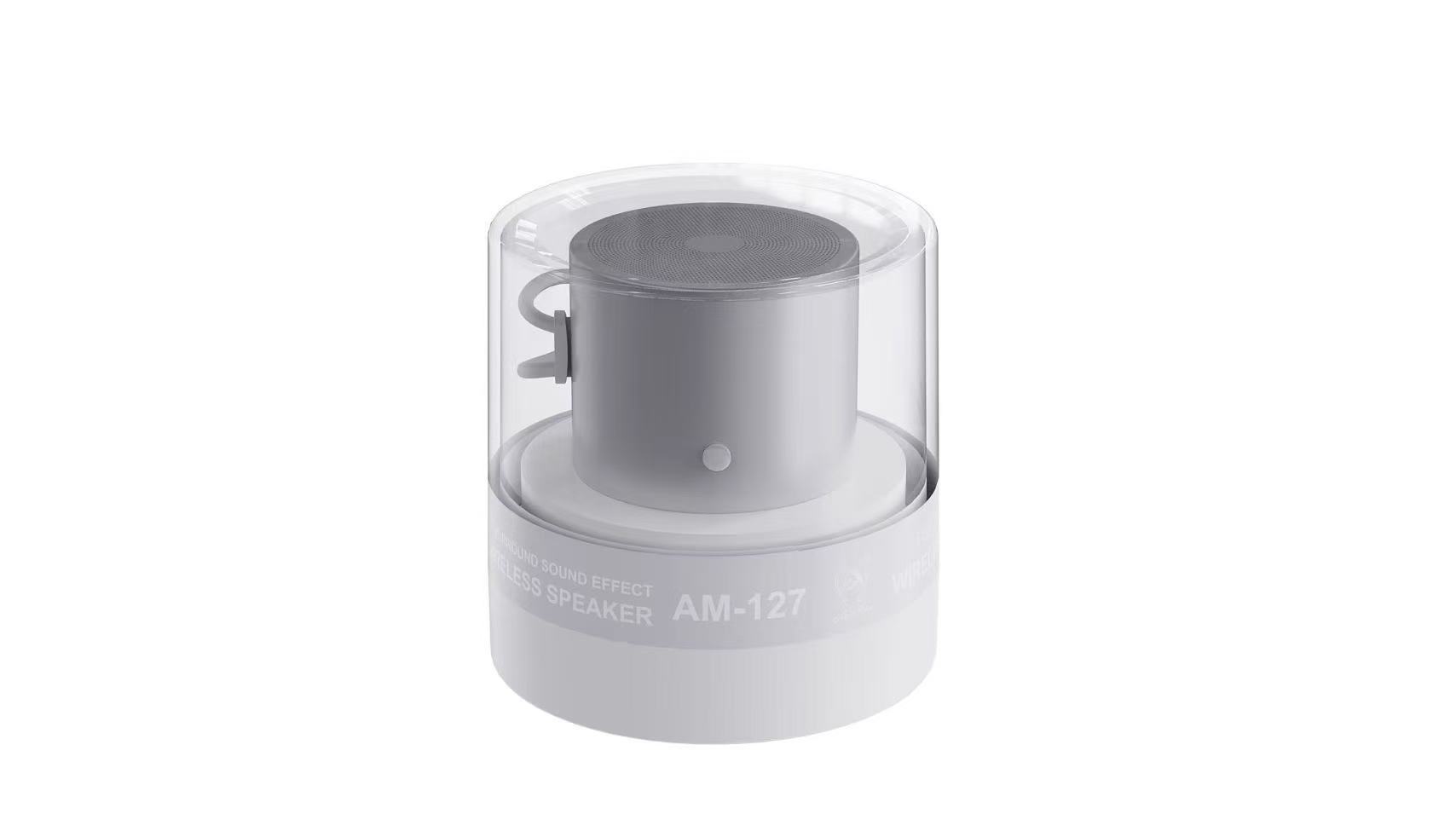 Aima Am-127 Bluetooth Mini Speaker, High Appearance Level, Macaron Morandi Color Series Lanyard, Portable, 2025 New Bestseller Bluetooth Speaker details Picture