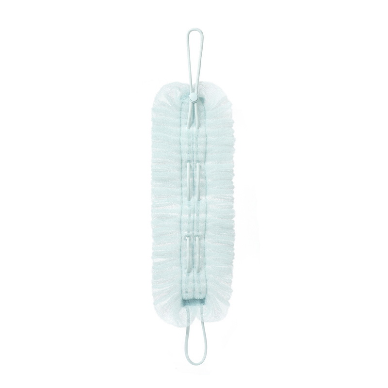 Yuesijia custom-made stretchable bath balls, adult back stretching strips, bath sponges, a no-need tool for bathing and scrubbing back, foaming Item Picture