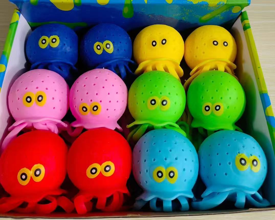 天润减压玩具/戏水玩具/新奇玩具/戏水章鱼2025-8-18-1