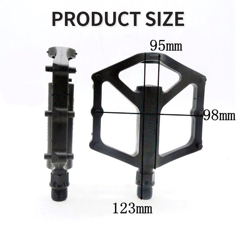 M26 nylon pedal, colored mountain bike, plastic pedal, bicycle pedal, nylon pedal pic 3