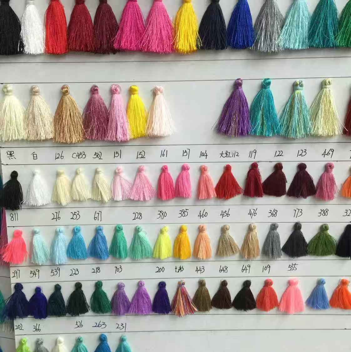 棉纱线漂白棉纱线纯色多色棉纱气流纺纱线批发