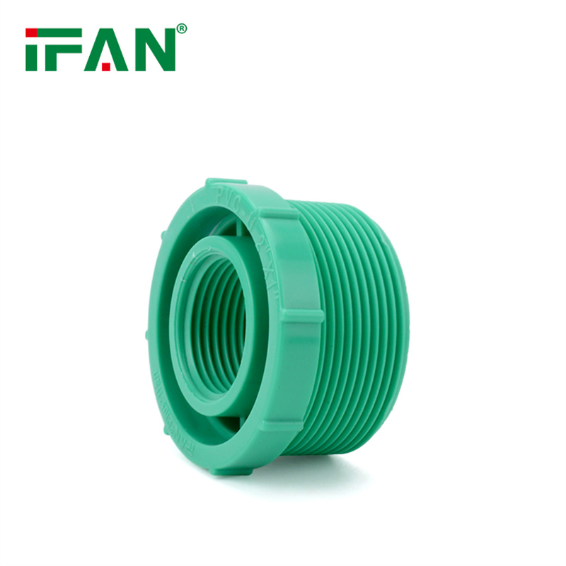 IFAN PVC Elbow Tee BST Thread Plumbing UPVC Pipe Fittings Item Picture