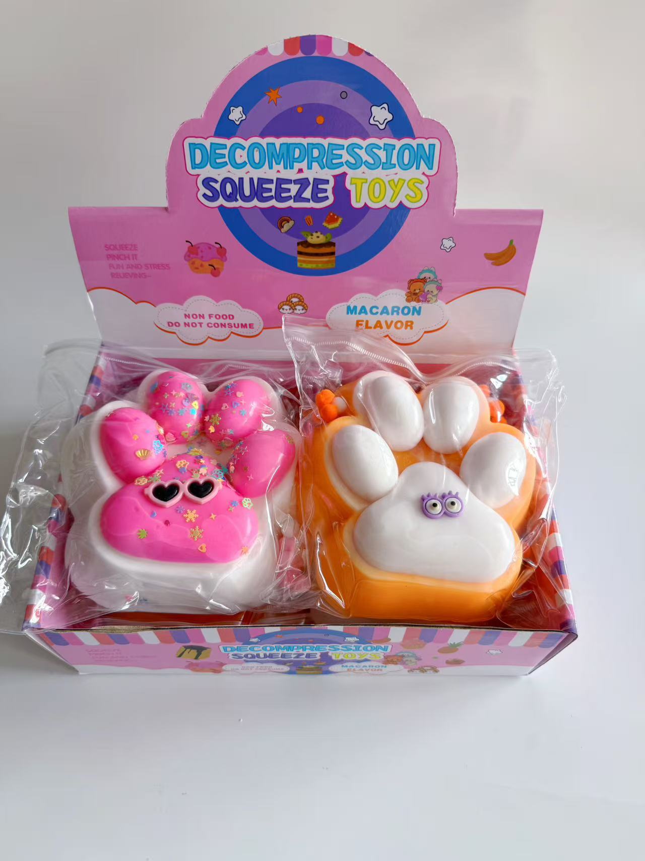 捏捏乐减压玩具史莱姆彩泥解压捏捏手工趣味玩具儿童成人放松必备