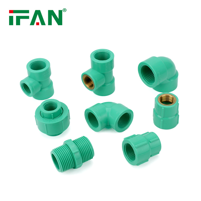 IFAN PVC Pipe Fittings BST UPVC Thread Plumbing Elbow Tee