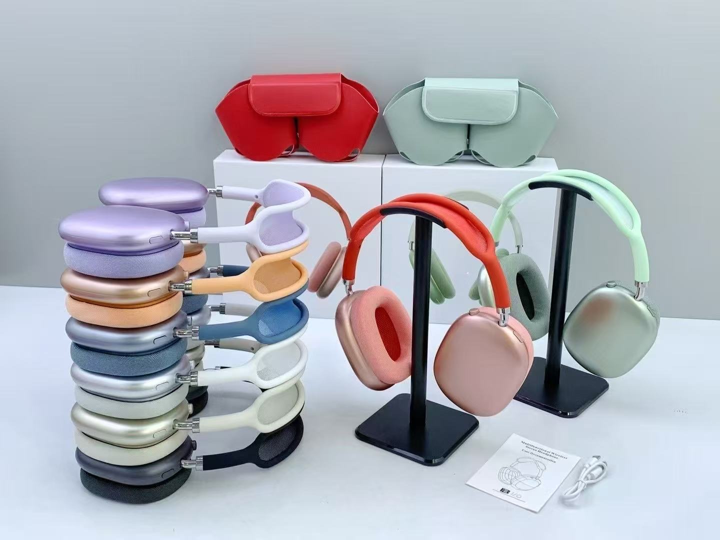 Aima Emma Aima Emma Bluetooth Headphones Airpods Max Magnetic Elastic Breathable 2025 New Bestseller Bluetooth Headphones undefined