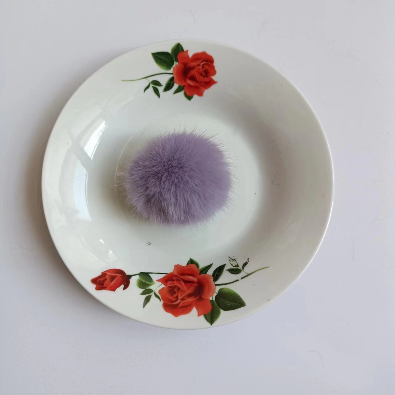 毛球耳饰 毛球人造毛diy饰品发饰小毛球装饰辅料水貂毛球