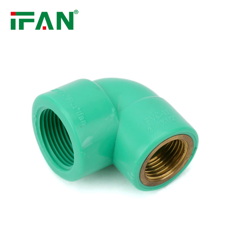 IFAN PVC Pipe Fittings BST UPVC Thread Plumbing Elbow Tee details Picture
