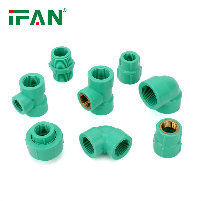 IFAN UPVC Pipe Fittings BST Thread Plumbing PVC Fitting 