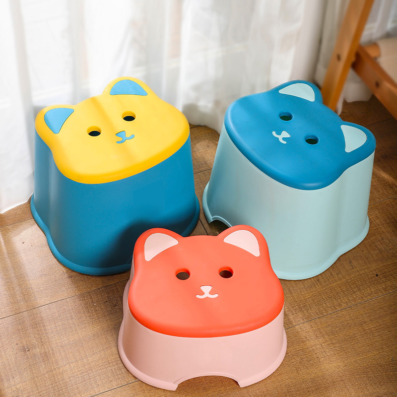 G13-Y7055卡通可爱儿童小凳子客厅塑料小板凳浴室洗澡凳子矮椅子