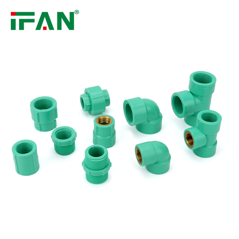 IFAN PVC Elbow Tee BST Thread Plumbing UPVC Pipe Fittings