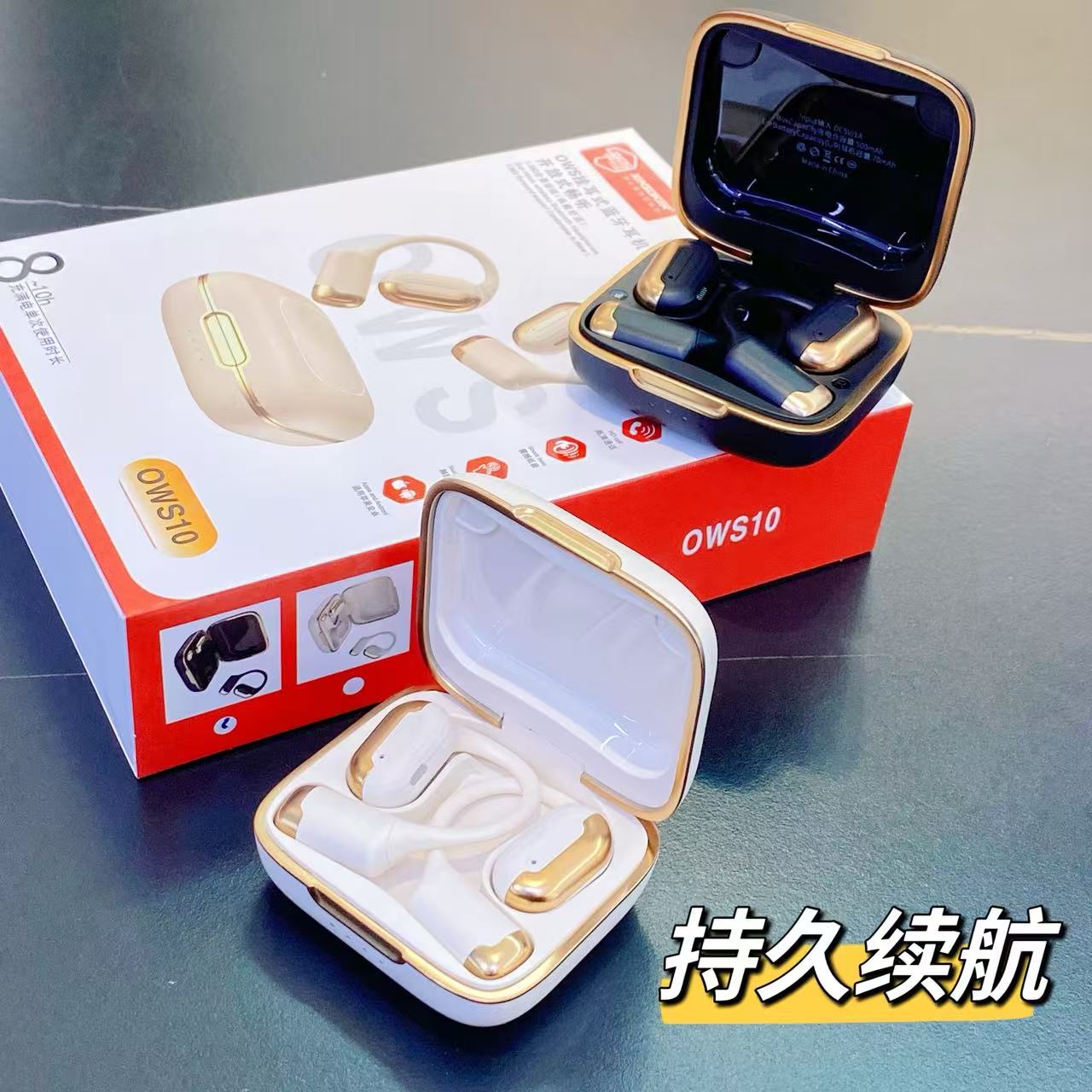 Aima Emma Aima Emma Headphones Ows10 Bluetooth Headphones Wirelessly And Instantly Connect To The Sound Of Berlin Item Picture