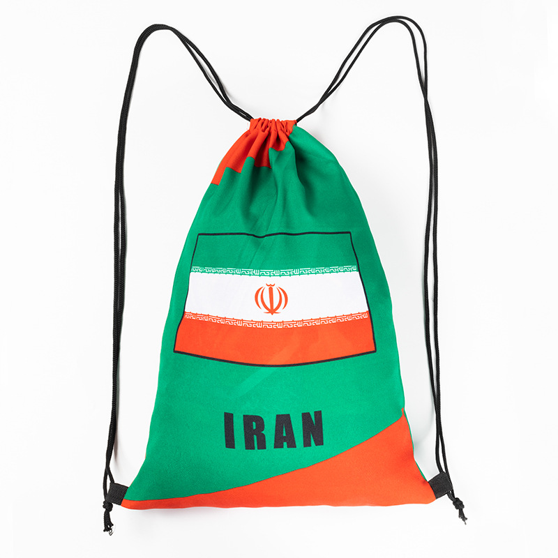 Chuangdong Flag US, Canada and Mexico World Cup football team training shoes, bags for storage, drawstring drawstring backpacks, fan supplies backpacks pic 18