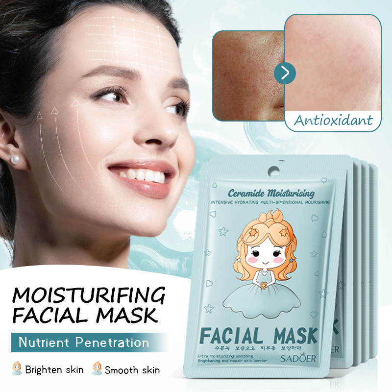 Cross-border export wholesale of 25g SADOER Collagen Skin Rejuvenation, Moisturizing and Whitening Facial mask Item Picture