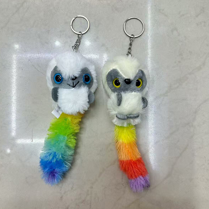 Crazy Monkey Plush Toys, Colorful Animals, Anthropomorphic Monkeys, Creative Dolls, Cartoon Accessories, Plush Figurines, Keychains, Cloth Dolls, Cute Decorations, Gifts, Claw Machine Factory Direct Sales details Picture