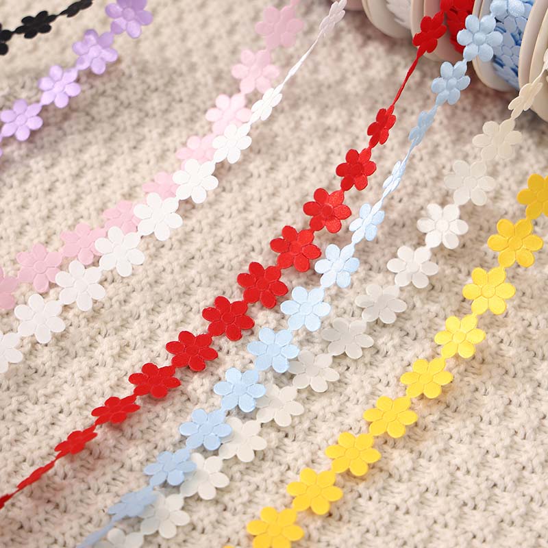 1.8cm大号梅花鲜花包装服装辅料节日装饰礼品礼盒手工DIY缎带丝带织带辅料
