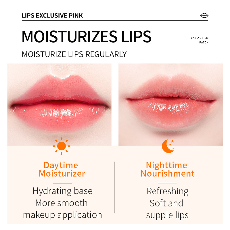 Full English SADOER Orange Moisturizing Lip Mask, moisturizing and nourishing lips, anti-dryness and Cracking Lip mask, cross-border export wholesale Specification drawing