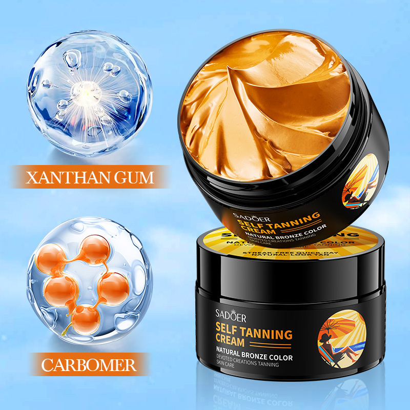 Cross-border wholesale of SADOER tanning cream, moisturizing and hydrating, bronzing tanning lotion and body lotion Specification drawing