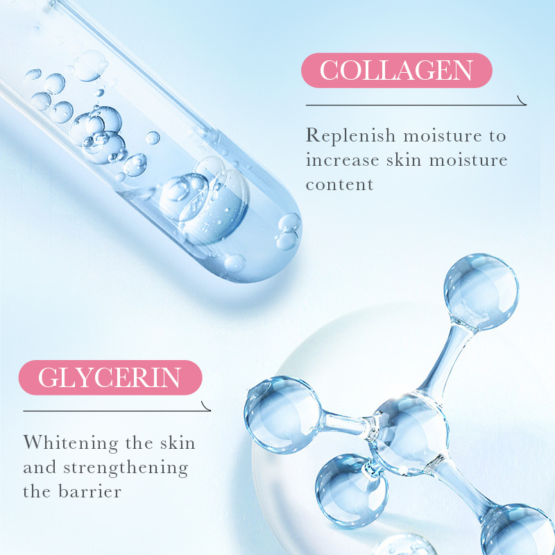 Cross-border wholesale of SADOER Sakura Collagen Moisturizing and rejuvenating Facial mask in English Application Scenario