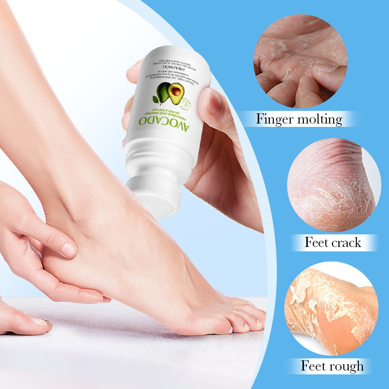 Full English FAYANKOU Avocado Vaseline Hand and foot chapping Gel Beads Gel Cross-border Trade wholesale Specification drawing