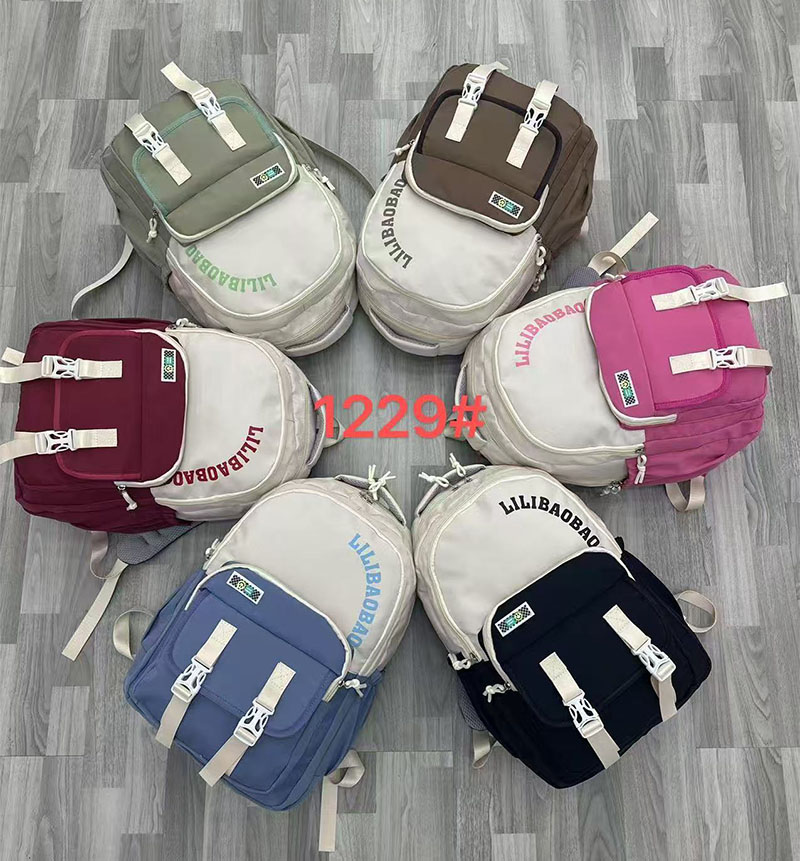 Members only enjoy wholesale foreign trade school bags, backpacks for primary school students, boys and girls, waterproof student backpacks for grades 3-6, junior high school school bags, children's school bags, junior high school school bags LL1222 details Picture