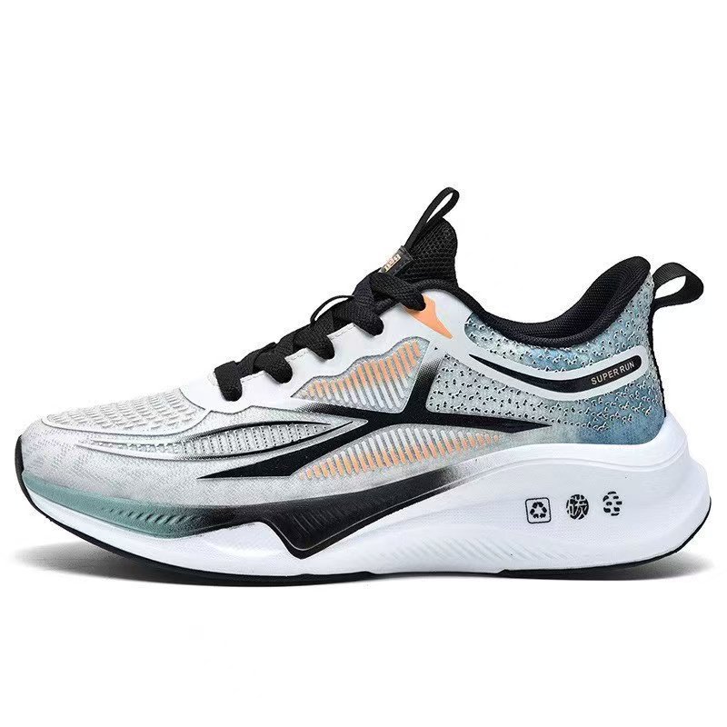 New fashionable and trendy men's running shoes for spring and summer, breathable, lightweight and versatile men's shoes for teenagers and students, for export Item Picture