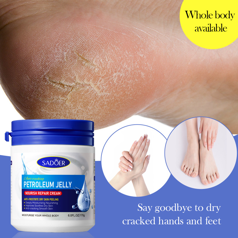 Cross-border export wholesale of SADOER Vaseline Anti-Cracking Nourishing Repair Cream and Hydrating Skin Cream details Picture