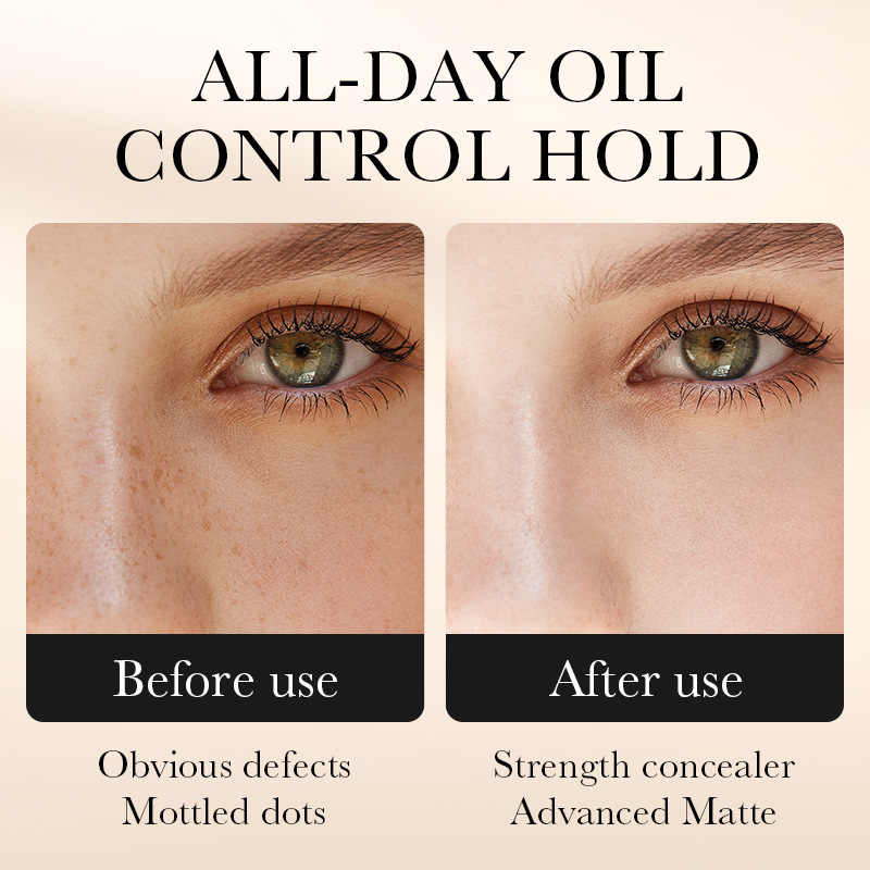 SADOER Aloe Vera Long-lasting Flawless Foundation is not prone to smudging, powder sticking or concealing. Cross-border export wholesale Application Scenario