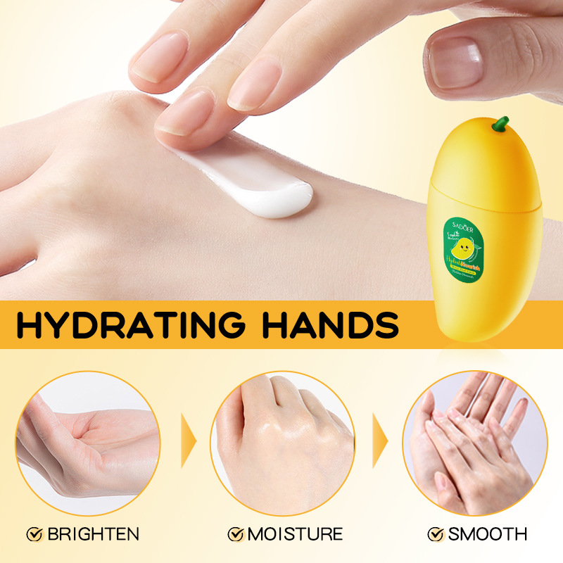 SADOER Mango Vaseline Hydrating and Nourishing Hand Cream for Autumn and Winter cross-border export wholesale Item Picture