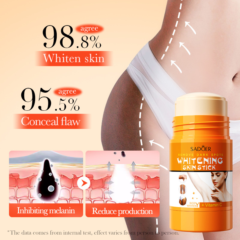 Cross-border wholesale of SADOER vitamin C skin Darkening and Whitening bars and skin brightening and whitening bars Specification drawing