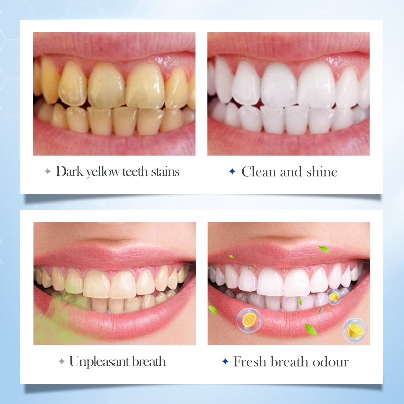 All-english SADOER24K Gold Factor Whitening Toothpaste cleans teeth and freshens the mouth. Cross-border export wholesale Application Scenario