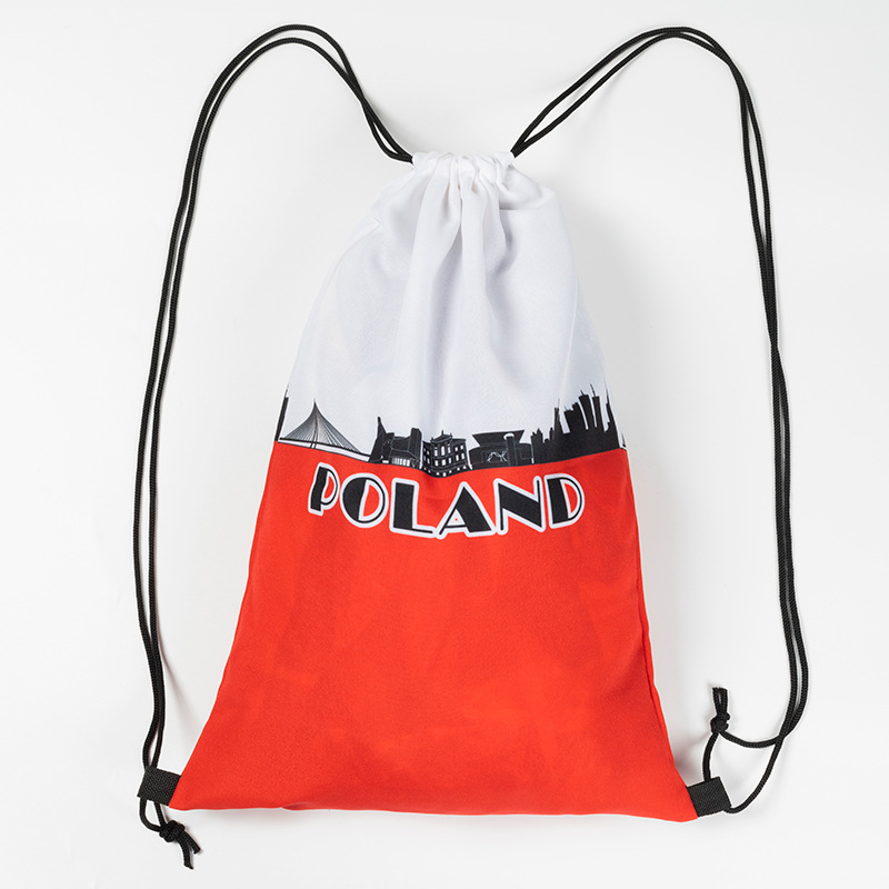 Chuangdong Flag US, Canada and Mexico World Cup football team training shoes, bags for storage, drawstring drawstring backpacks, fan supplies backpacks pic 23