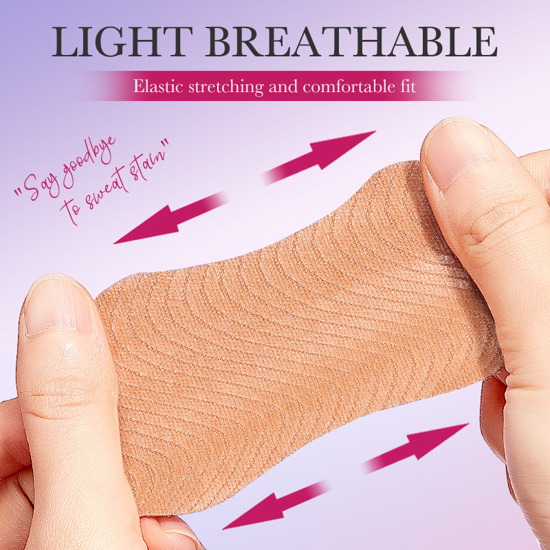 All-english SADOER moisture-absorbing and antiperspirant patches, summer armpit moisture-absorbing and antiperspirant patches, cross-border export wholesale Specification drawing