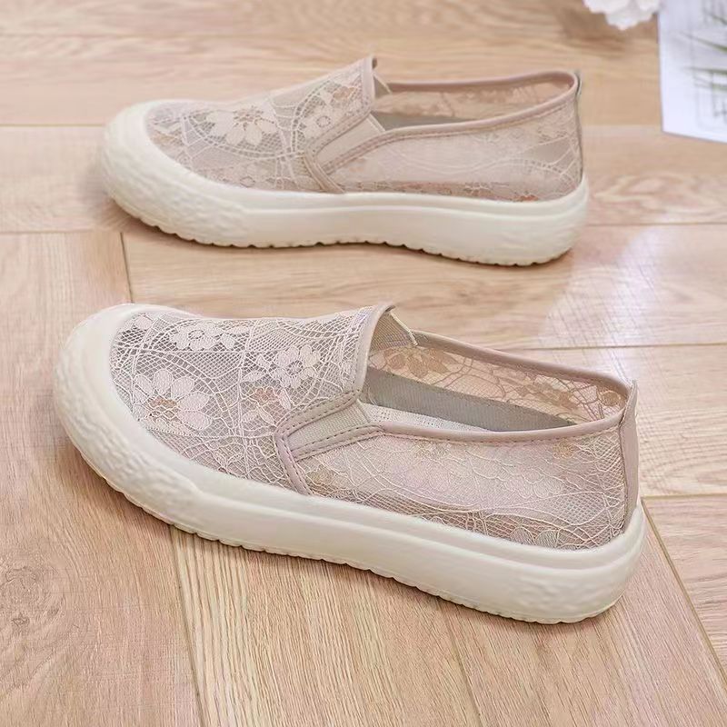 Casual shoes for women 2024 New style Fisherman shoes for women, breathable mesh shoes for women, shallow opening shoes for women, foreign trade consignment shoes for women Application Scenario
