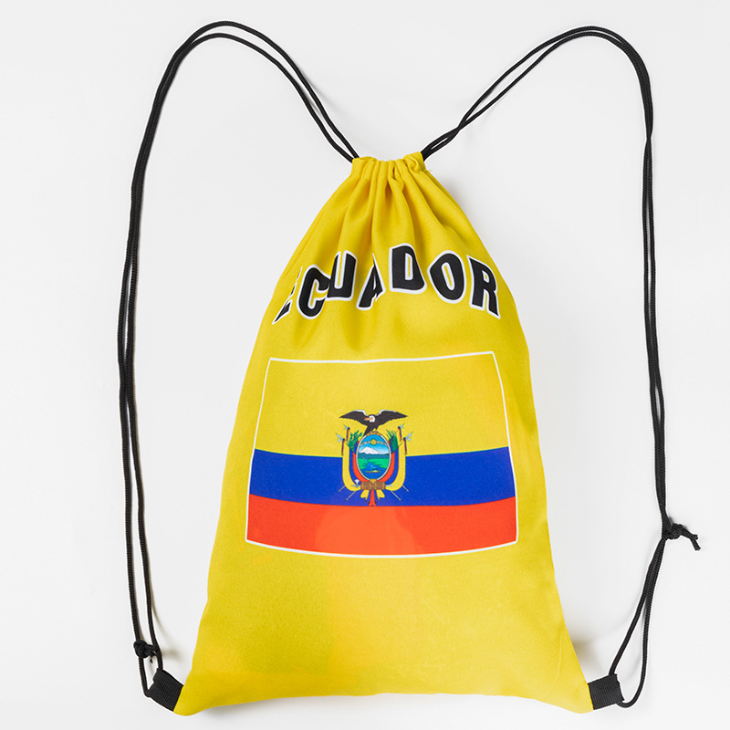 Chuangdong Flag US, Canada and Mexico World Cup football team training shoes, bags for storage, drawstring drawstring backpacks, fan supplies backpacks pic 26
