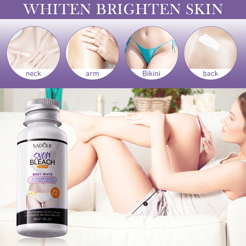 SADOER's all-English whitening and whitening Cream for brightening the body is a universal body lotion for cross-border export wholesale Application Scenario