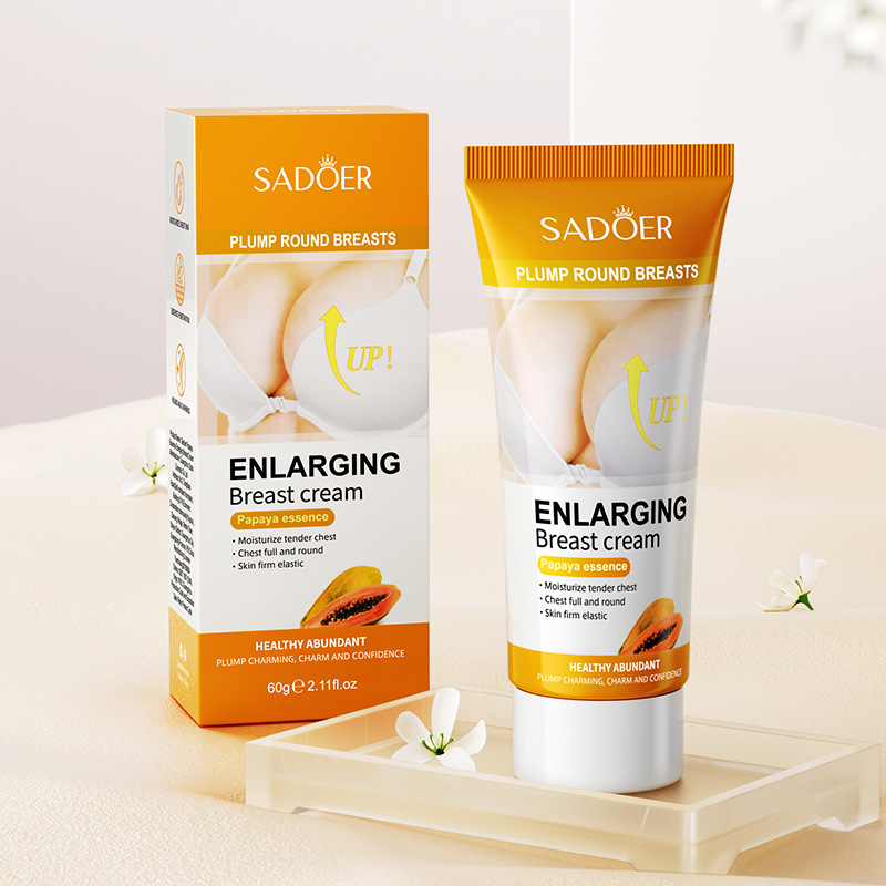 SADOER Papaya Coconut Extract Essence Cream for Gentle and moisturizing chest Care cross-border export wholesale details Picture