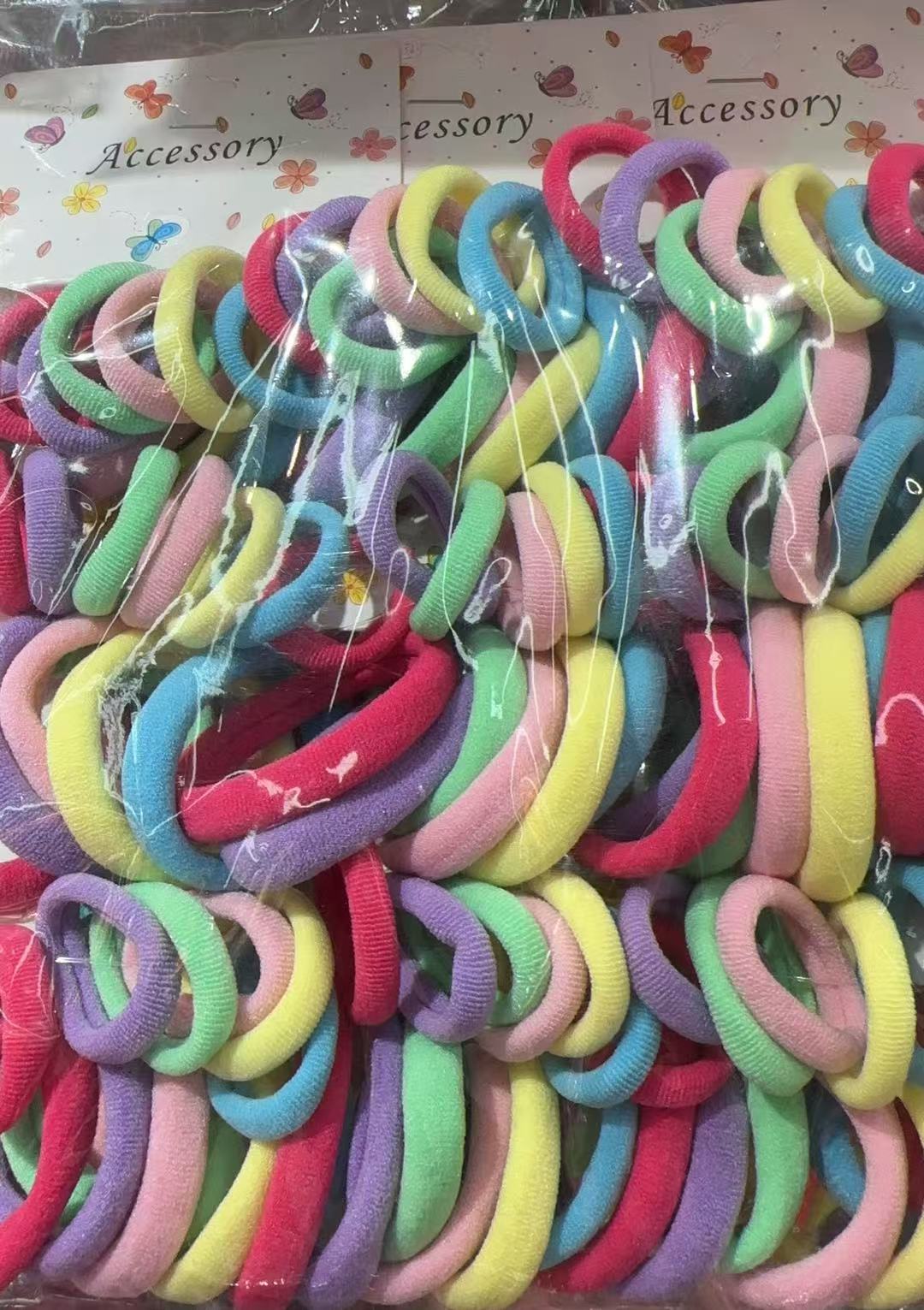 Large intestine hair bands, hair ties, hair accessories, large intestine hair bands, hair accessories, fashionable and versatile hair ties, hair ties, hair clips, simple large intestine hair band decorations Item Picture