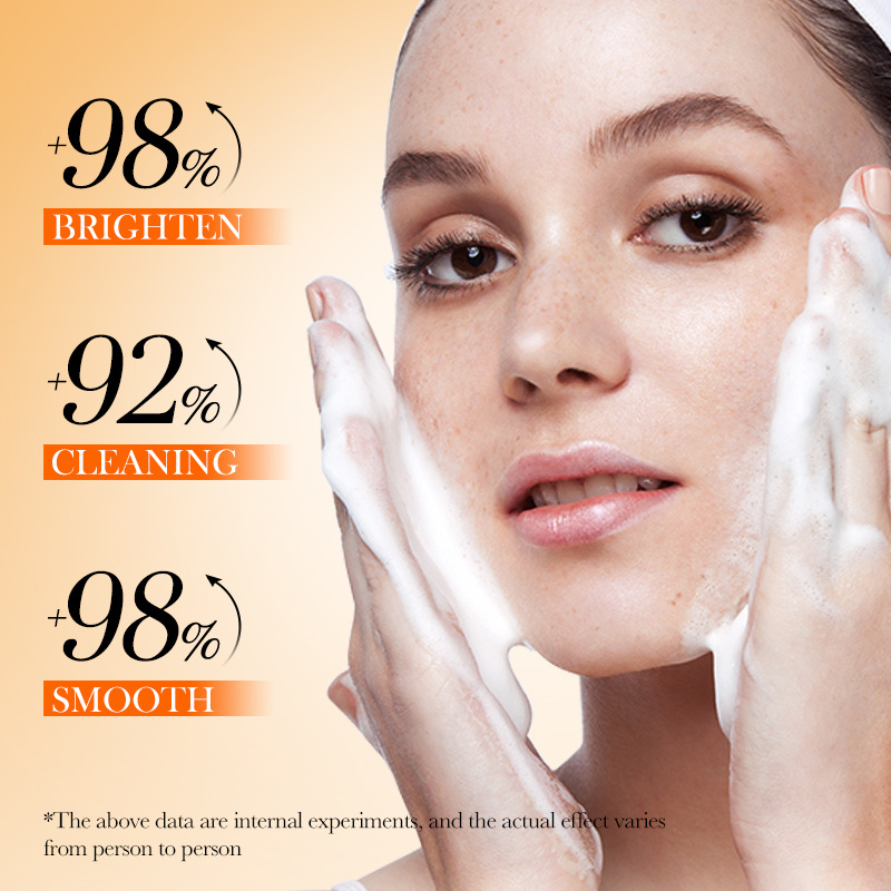 SADOER Five-layer Vitamin C Whitening and Brightening Facial Cleanser, cross-border export wholesale Application Scenario