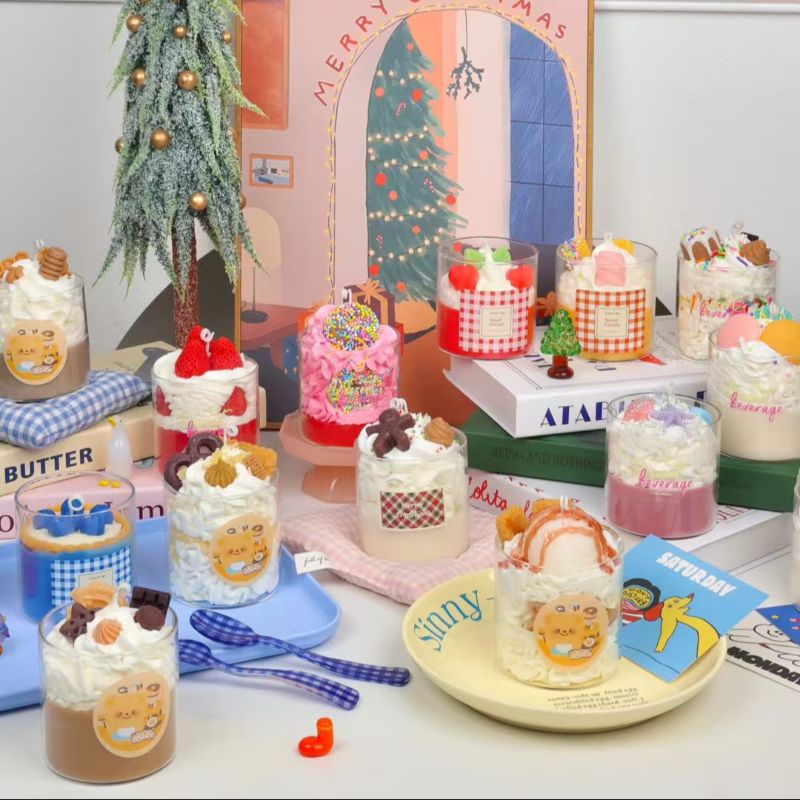 2025新款香薰蜡烛创意靴子热卖圣诞节蜡烛批发跨境伴手礼