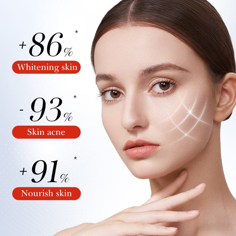 Cross-border export wholesale of SADOER kojic acid whitening and freckle-removing skin care product sets, including face cream, eye cream and facial cleanser Application Scenario