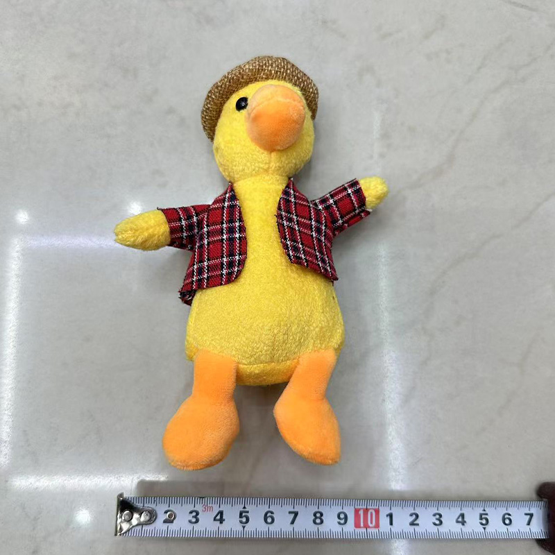 Dressed And Hat-Wearing Ducks, Anthropomorphic Plush Toys, Animal Creative Dolls, Cartoon Accessories, Plush Figurines, Keychains, Cloth Dolls, Cute Decorative Gifts, Claw Machine Factory Direct Sales Application Scenario