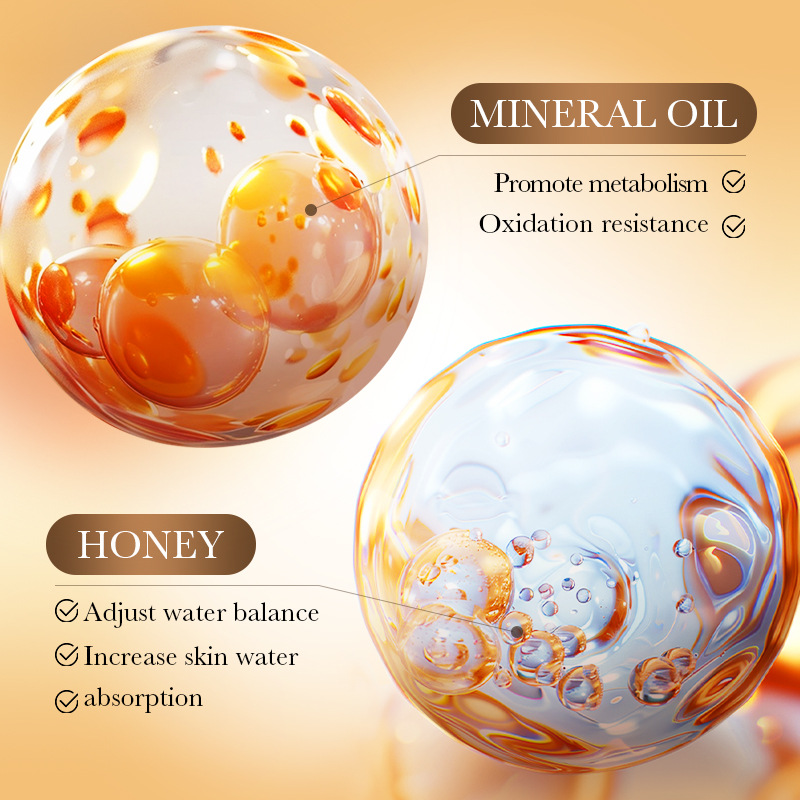 All-english BIOAOUA Vitamin E Manuka Honey Anti-Cracking Moisturizing Hand and Foot Cream Cross-border wholesale Specification drawing